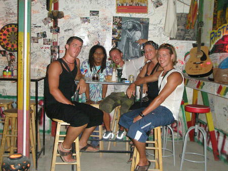 Am Chaweng Beach (Koh Samui) in der Rasta Bar Teil 2