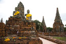Die Überreste der alten Hauptstadt Ayutthaya, die die Kapitale Thailands war, bis sie 1767 von den Birmanen erobert, geplündert und fast vollständig zerstört wurde